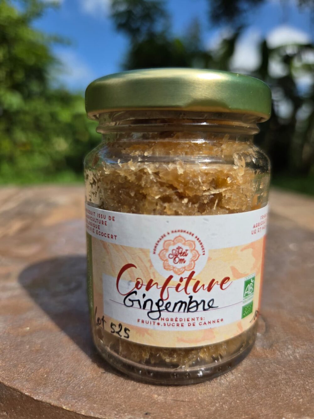 Compotée de gingembre BIO