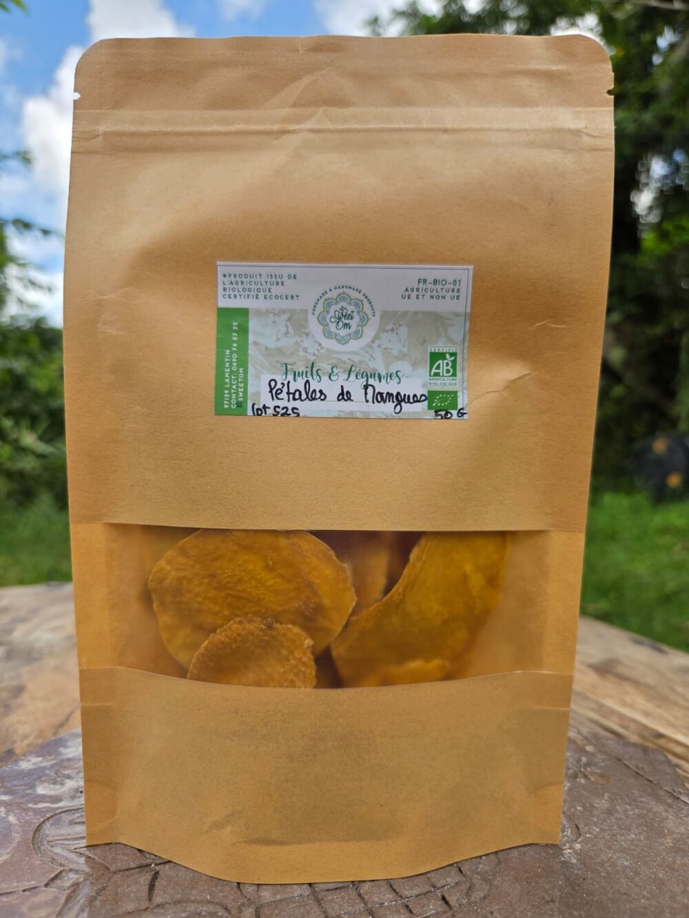 Pétales de mangue Bio