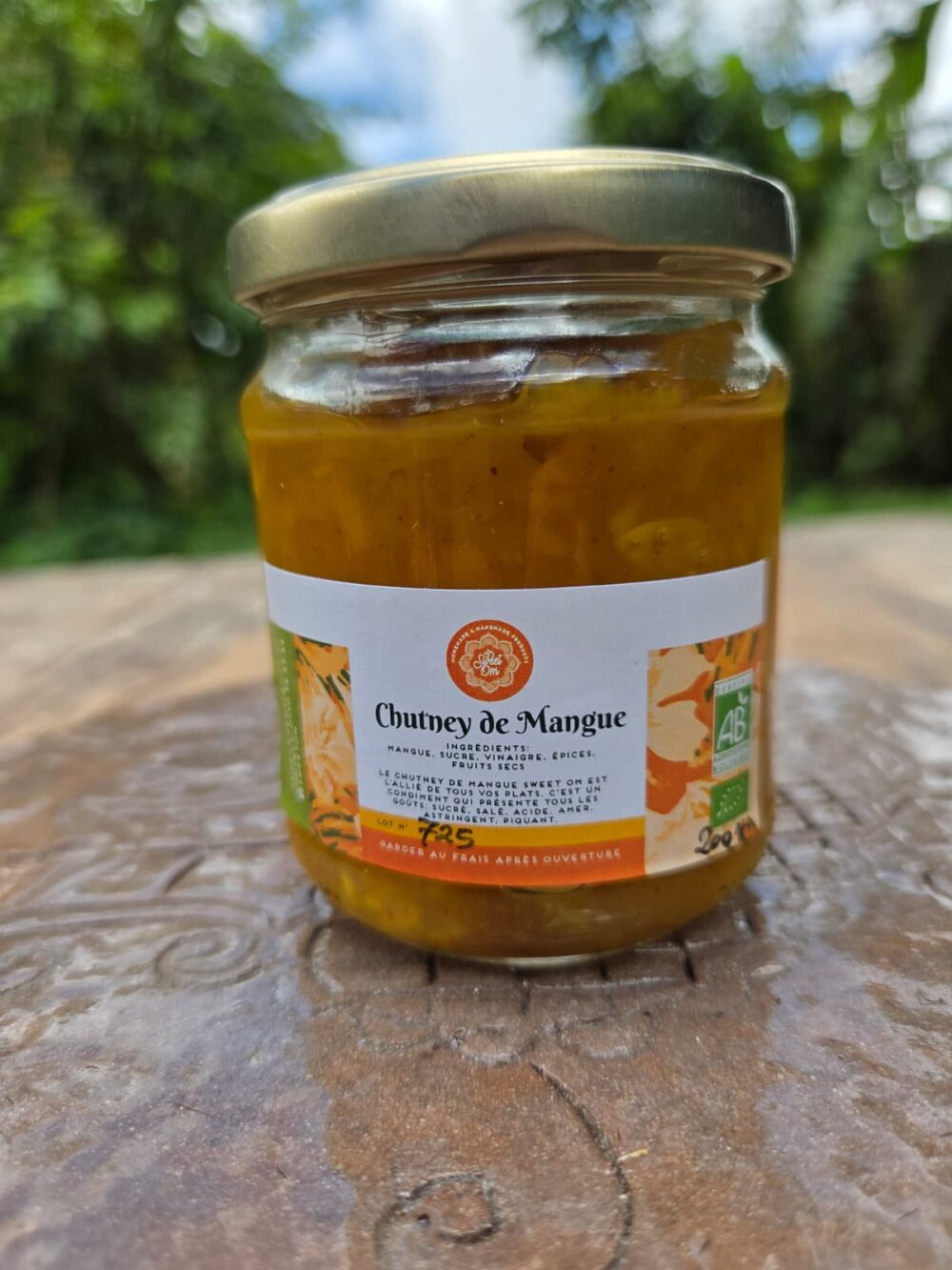 Chutney de mangue bio