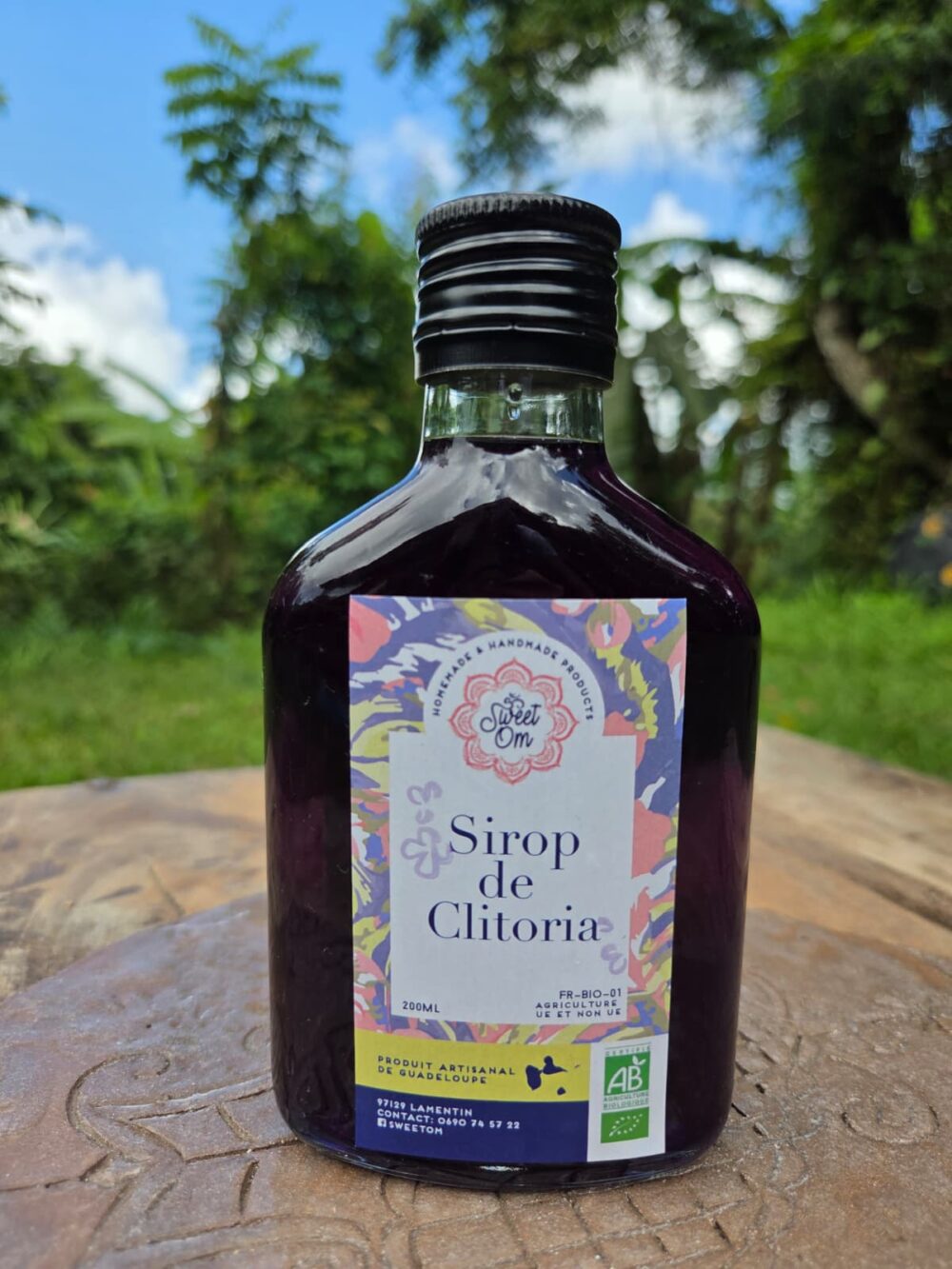Sirop de clitoria bio