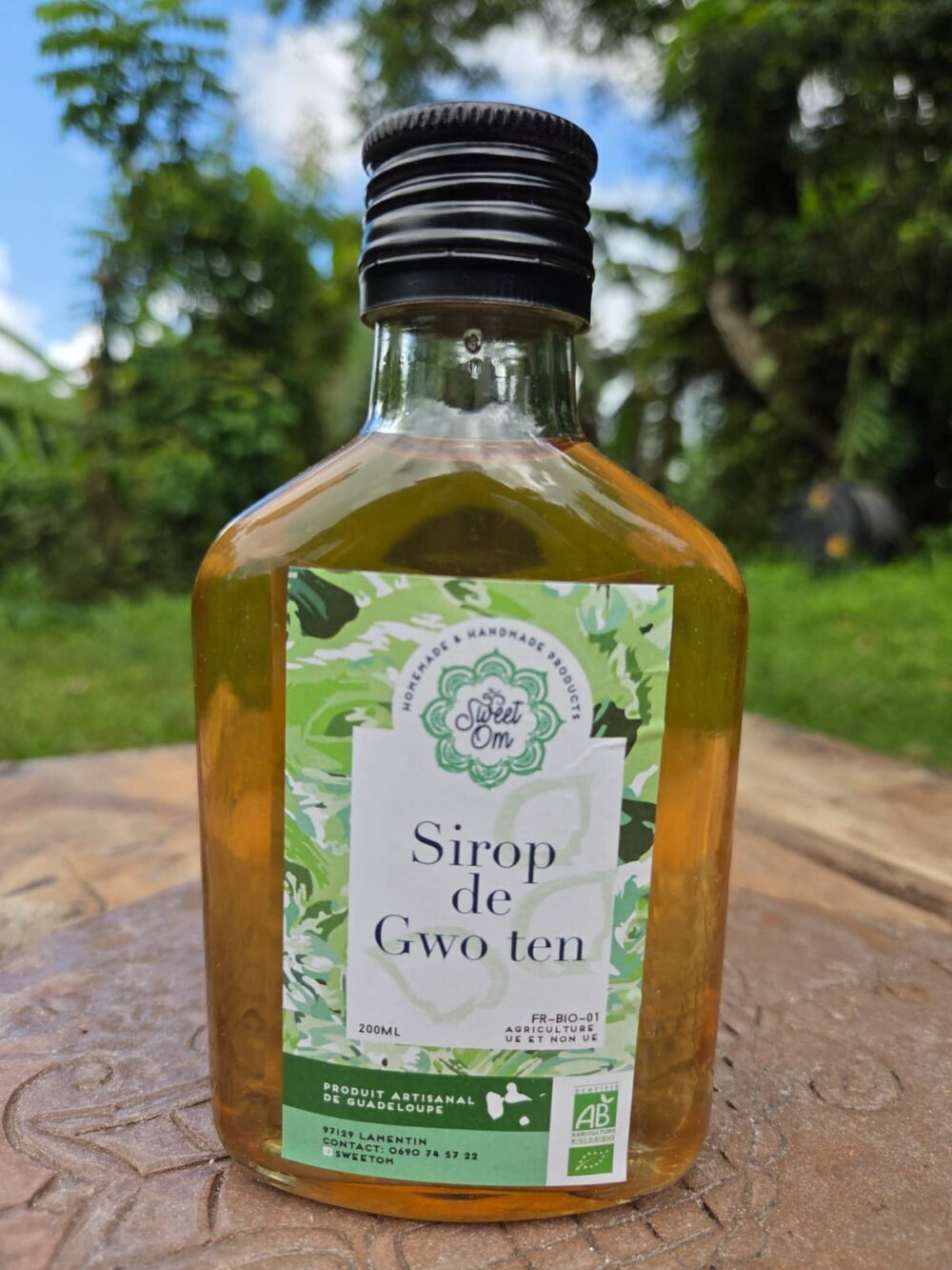 Sirop de Gwo ten bio