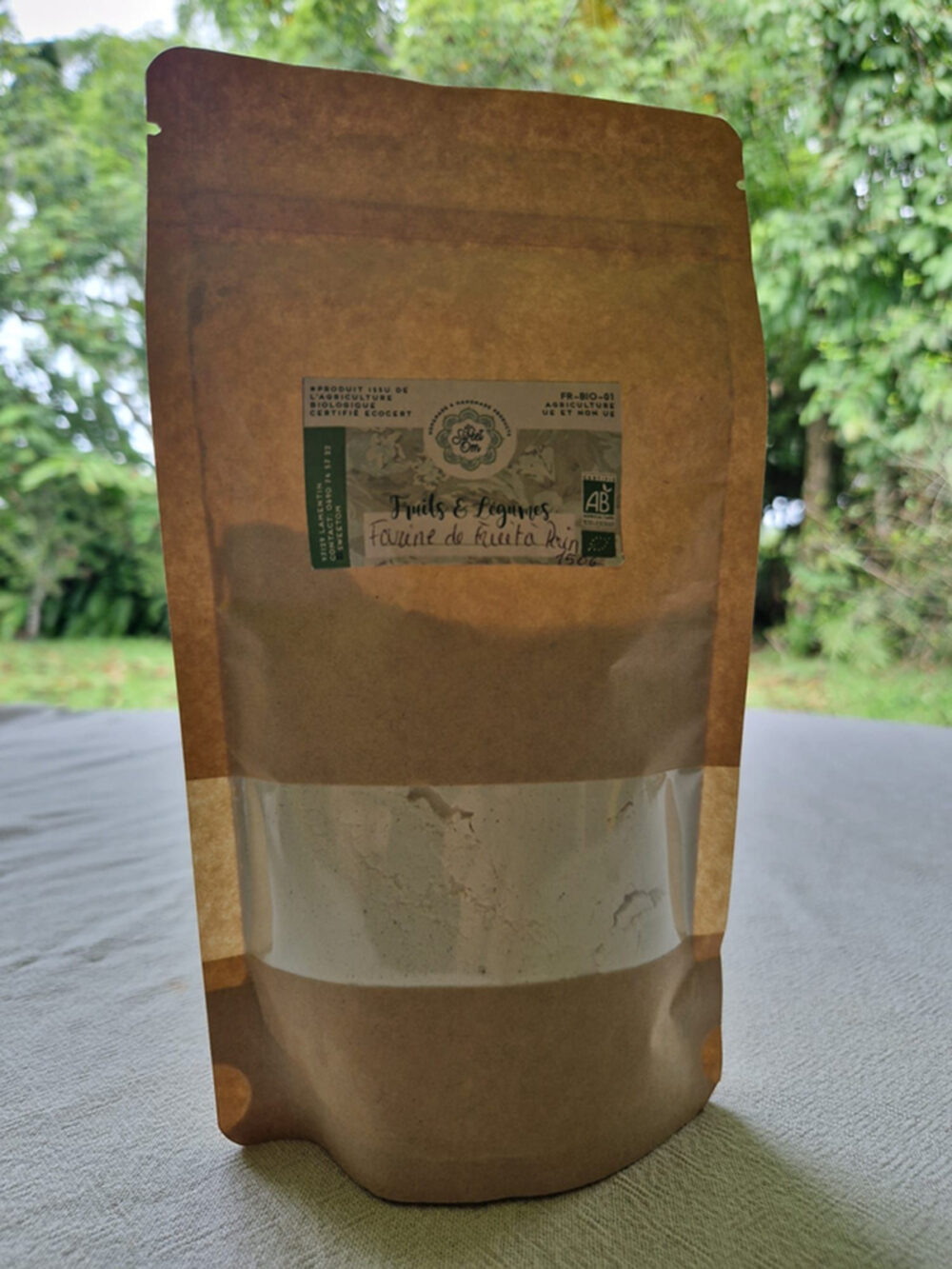 farine complete fruit a pain